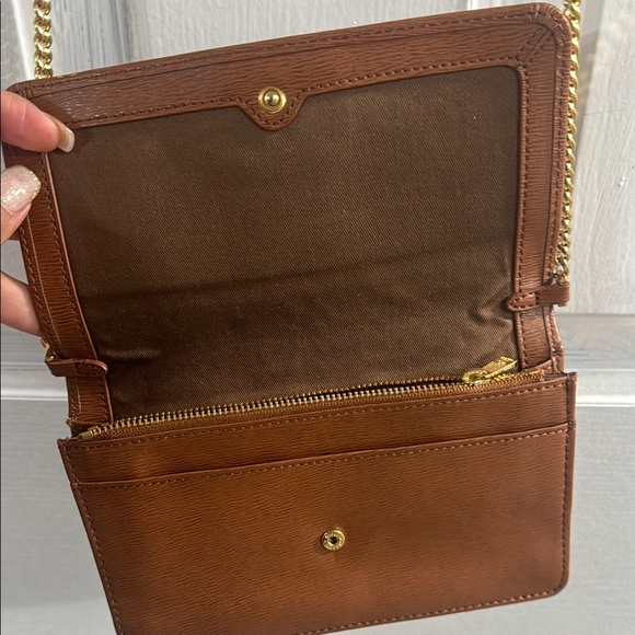 Brown Leather Crossbody Bag - Picture 4 of 9